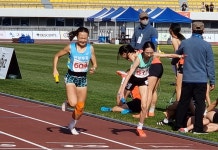이은빈, 중학생 시절 마지막 대회 4관왕…1,600ｍ 계주도 우승