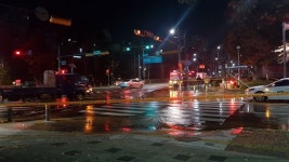 성남 분당 보평초교 인근서 상수도관 파열…복구 중