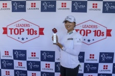 고진영, LPGA 투어 시즌 최다 톱10…10만 달러 보너스
