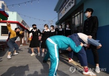 추억의 말타기 광주 충장축제 테마거리