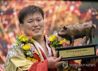 김보경, 2021 평창평화장사씨름대회 한라장사 등극