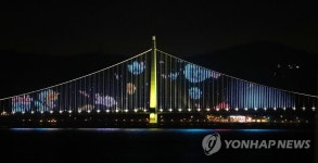 논산 탑정호 600ｍ 출렁다리 개통…아시아 최장(종합)