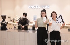 엔제리너스, 새 BI 적용된 롯데월드몰B1점 오픈