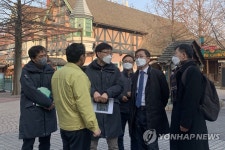 오영우 차관, 유원시설 방역 현장 점검