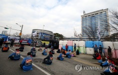 전북서도 CJ대한통운 택배기사 파업