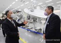 홍남기 부총리, (주)인텔리안테크놀로지스 방문