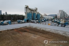 삼표산업 풍납공장 반환 부지 조사 지역