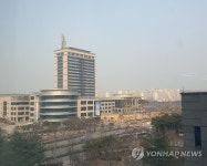 뿌연 전북 전주 하늘