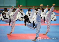세계태권도연맹 시범단, 나주에서 전지훈련