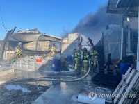 통영 굴 수산물 가공공장서 불