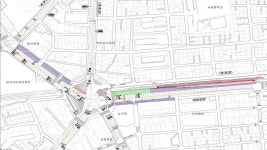 광주도시철도 2호선 공사장 백운광장 주변 교통체계 변경