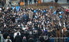 화성 방문해 연설하는 이재명 후보