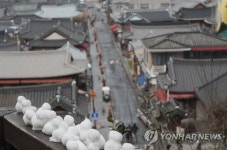 한산한 전주 한옥마을