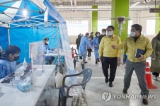 오세현 아산시장 코로나19 점검