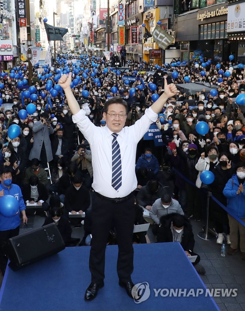 김민석 상임공동선대위원장, 이재명 대선 후보 지지 호소 더 많은 리더들 힘 합쳐야