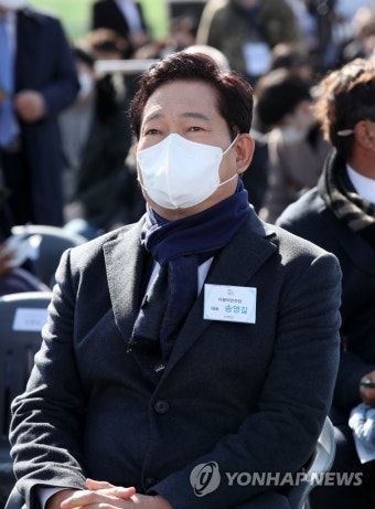 송영길 대표, 한국에너지공과대학 입학식 참석