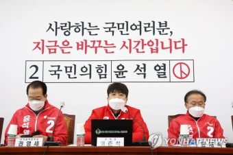 국민의힘 이준석 대표 발언