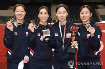 펜싱 여자 사브르 대표팀, 이스탄불 월드컵 단체전 우승