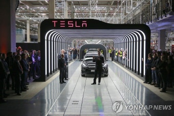 베를린 외곽 테슬라 기가팩토리 본격 가동…유럽최대 전기차공장