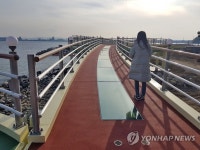 준공 앞둔 포항 해상 스카이워크