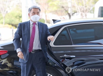 이종섭 국방장관 후보자 청문회 준비 사무실 출근