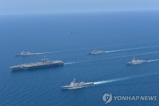 北선전매체, 미국 항모 훈련에 발끈…연일 한미훈련 비난