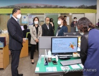 충북북부보훈지청 방문한 황기철 보훈처장