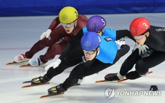 쇼트트랙 황대헌, 국가대표 선발 1차전 첫날 노메달 이변