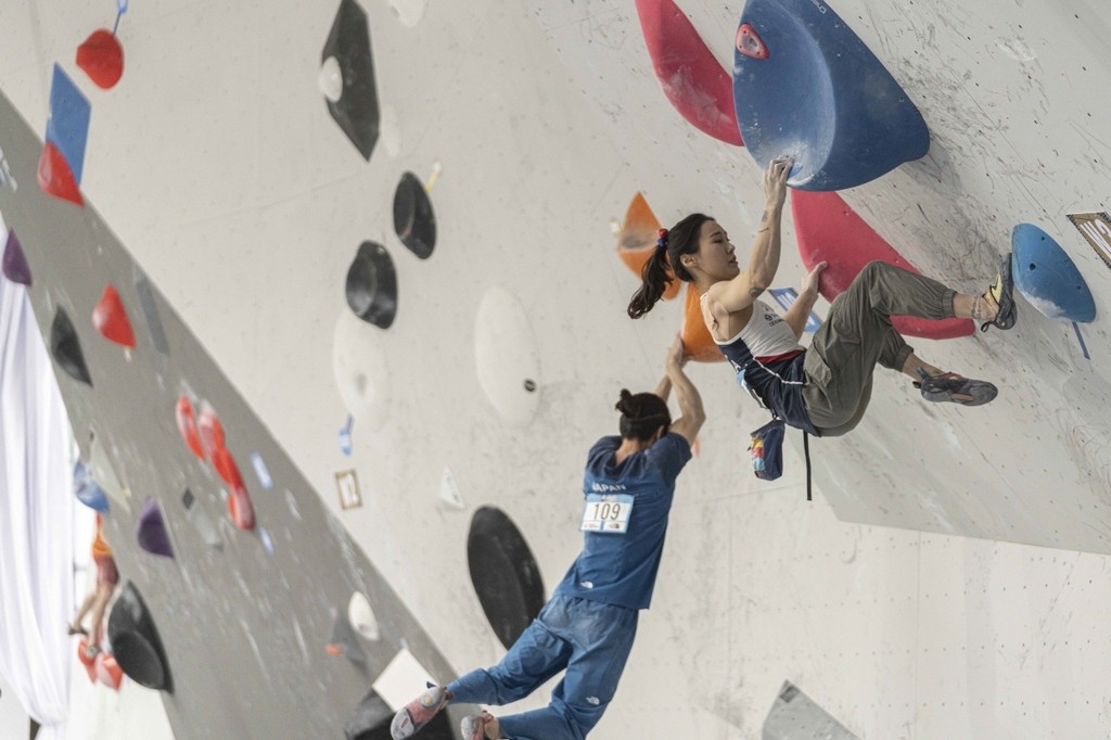 이도현, IFSC 월드컵 볼더링 대회에서 금메달 획득!