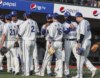 삼성, 롯데에 스윕승