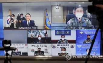[1보] 尹대통령, 0시 용산벙커서 軍통수권 인수…임기 시작