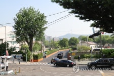 윤석열 대통령 용산 출근 차량 행렬
