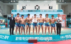 경남정보고, 학산김성률장사배전국장사씨름대회 고등부 단체전 우승