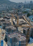 부산·경남 레미콘 파업…멈춰진 콘크리트 타설