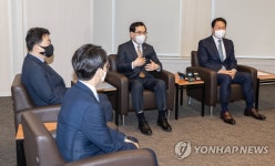 대한상의 방문한 이창양 장관