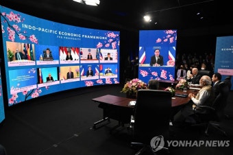 尹대통령, IPEF회의 참석…'안미경중' 버리고 '안미경세' 본격화