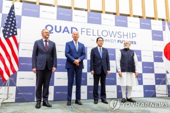 미국·일본·인도·호주, 윌밍턴 선언으로 북한 핵무기 발전 규탄 및 대북 제재 강조
