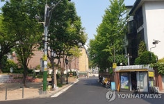 서초구 서래마을 골목 복잡한 전선 사라져…지중화 완료