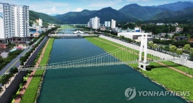 무주 남대천 주변 경관 조성사업 착공…2025년 마무리