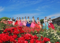 곡성군, 세계장미축제 현장서 한복 퍼레이드 개최