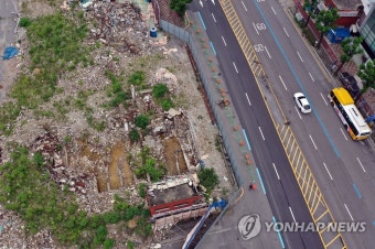 17명 사상 광주 학동참사 어느덧 1년