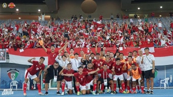 신태용 감독의 인도네시아 축구 대표팀, 42년만에 쿠웨이트 제압