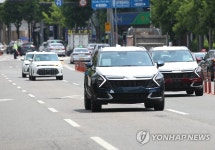 이틀째 번호판 없이 개별 운송