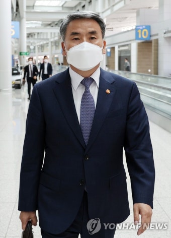 이종섭 장관, 아시아안보회의 참석차 출국