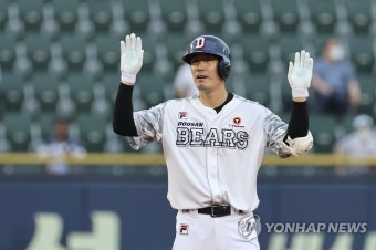 두산 김재호의 부활, 어깨 통증·3루 수비 부담 딛고 펄펄