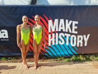 아티스틱스위밍 이리영-허윤서, 세계선수권 듀엣 테크니컬 12위