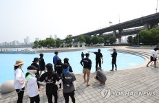 개장 이틀 앞으로 다가온 한강수영장