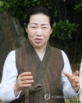 제주농요 예능보유자 김향옥씨