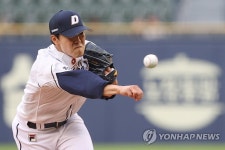 역투하는 두산 선발 최원준