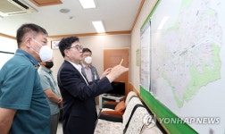 상도1동 주민센터 방문한 박일하 동작구청장